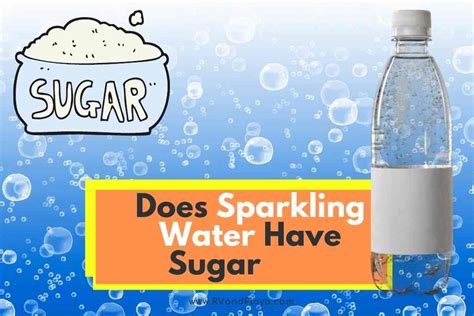 sugar in soda water